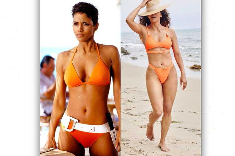 Foto Bikini Halle Berry Ingatkan Perannya Sebagai Gadis Bond 18 Tahun