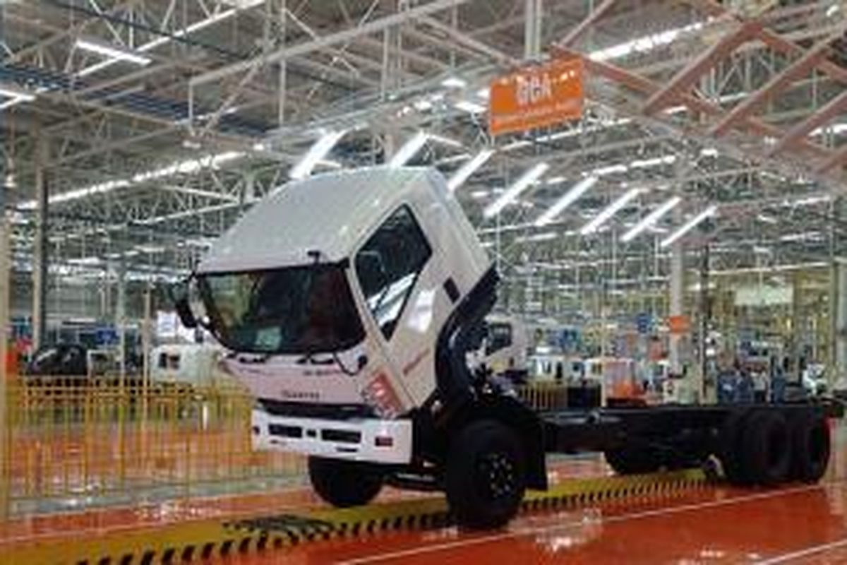 Pabrik Isuzu di Kawasan Industri Suryacipta, Karawang Timur