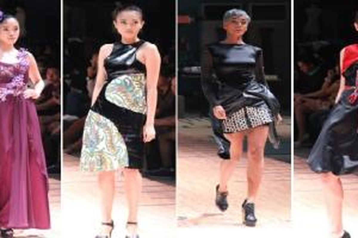 Koleksi busana dari Paula Meliana, Yudhistira, Zein dan Wira Krisna dalam Fashion Factory Trend 2014 