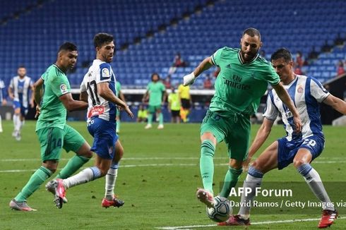 Espanyol Vs Real Madrid, Chemistry Benzema dan Casemiro Berbuah Manis