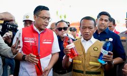 Pastikan Kelancaran Mudik, Menteri ESDM dan Dirut Pertamina Tinjau Pasokan BBM dan LPG di Banten