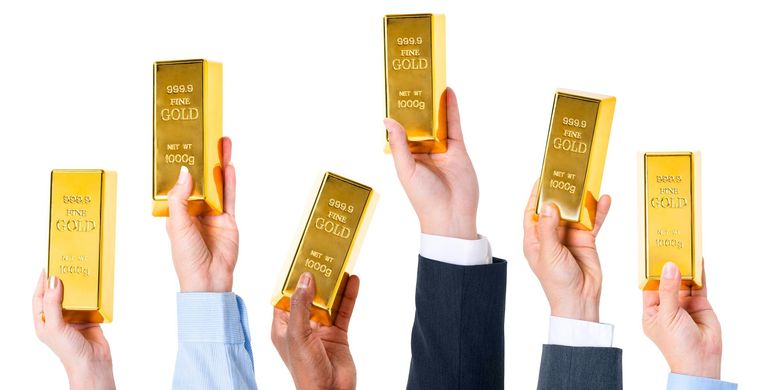Ilustrasi emas, emas batangan. Harga emas terus menunjukkan tren positif. Berapakah harga emas pada tahun 2030? Simak prediksi harga emas 2030 dalam rupiah menurut pakar.