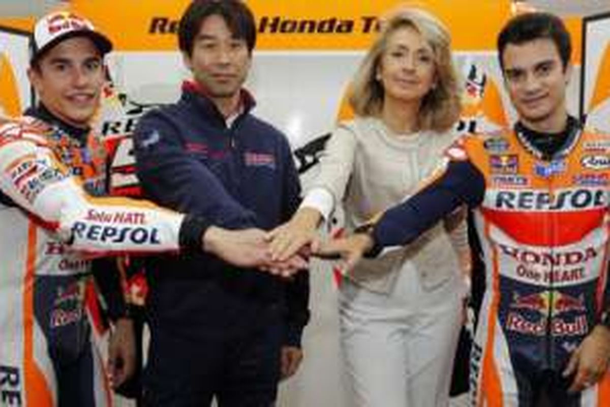 Repsol dan Honda kembali mengikat kerjasama kembali hingga 2018.