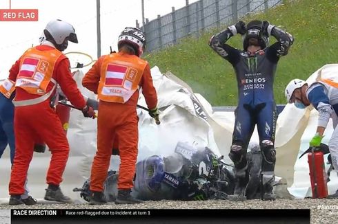 Yamaha Ungkap Penyebab Rem Maverick Vinales Blong pada MotoGP Styria
