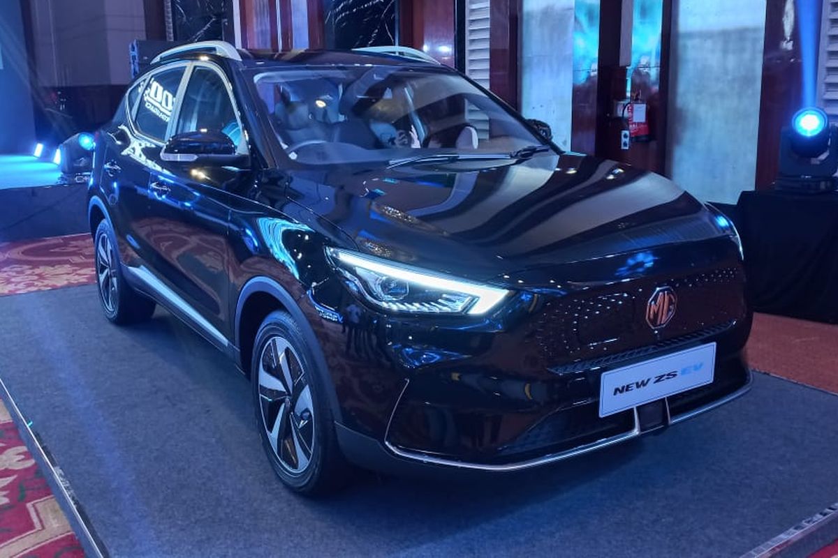 New MG ZS EV yang sudah dirakit secara lokal oleh MG Motor Indonesia