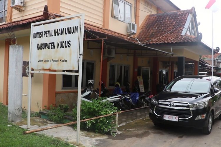 Kantor KPU Kabupaten Kudus, Jawa Tengah‎