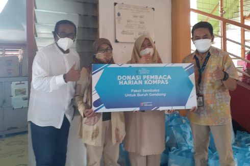 Donasi Pembaca Kompas Ringankan Beban Buruh Gendong di Yogyakarta