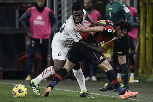 Genoa Vs AC Milan, Hasil Imbang Berujung Amarah