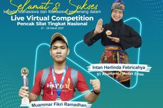Mahasiswa FEB Uhamka Raih Medali Emas Kompetisi Virtual Pencak Silat Nasional   