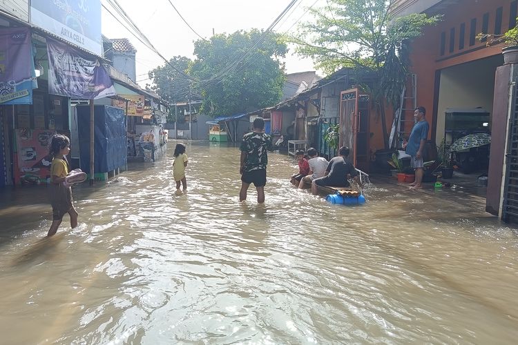 Banjir di Jakarta Surut, Sempat Rendam 46 RT