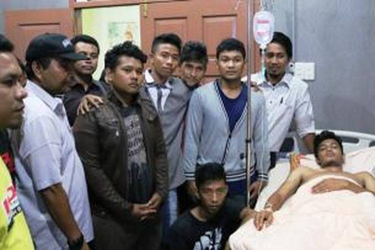 Lima mahasiswa yang ditahan di Mapolres Aceh Barat sejak Minggu (22/03/2015) dibebaskan.