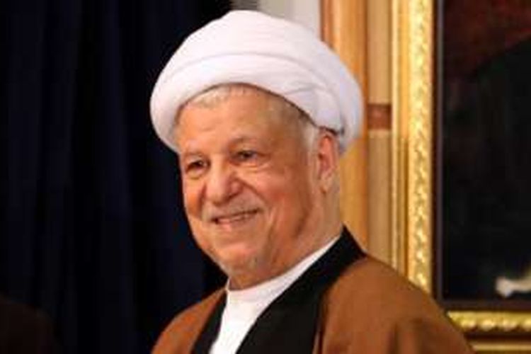 Mantan Presiden Iran Akbar Hashemi Rafsanjani.