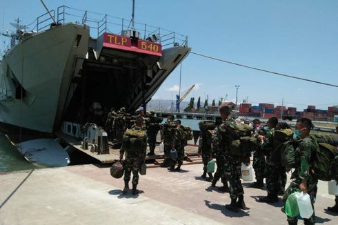 Bantu Pemulihan, 220 Pasukan TNI di Lombok Dialihkan ke Palu