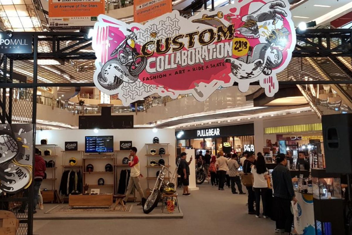 Custom Collaboration di Lippo Mal Kemang, mulai dari 6 September - 9 September 2018.