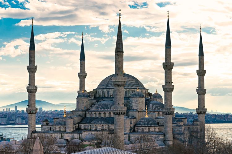 The Blue Mosque, di Istanbul Turki