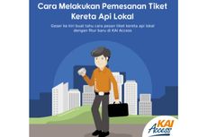 Tiket Kereta Lokal Kini Bisa Dibeli Lewat KAI Access