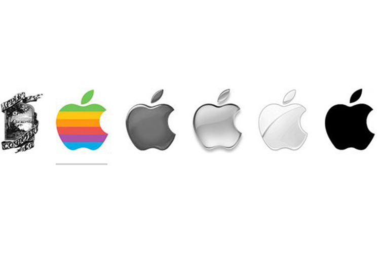Perubahan logo Apple dari waktu ke waktu
