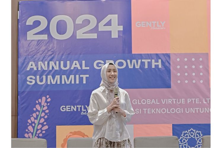 Co-founder dan CEO Gently Indonesia, brand skincare untuk bayi, Nyoman Anjani. 