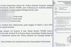 Kata Menteri Yuddy, Surat untuk KJRI Sydney Hanya karena Salah Interpretasi