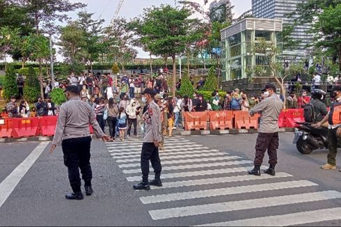 Polisi Bersiaga, Cegah Warga 