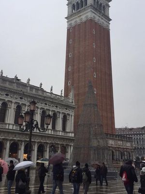 Campanile atau viewing tower.