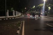Pengendara Motor Kebutan-kebutan di Sekitar Istana, Diberhentikan, Kena Sanksi Push Up