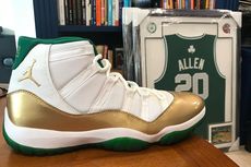 Rekreasi Ray Allen di Masa Pandemi, Pamer Air Jordan 11 Eksklusifnya