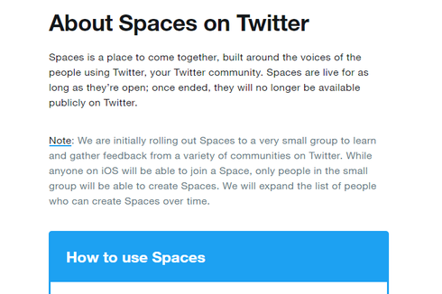 Cara Menggunakan Twitter Space, Disebut Clubhouse Versi Twitter