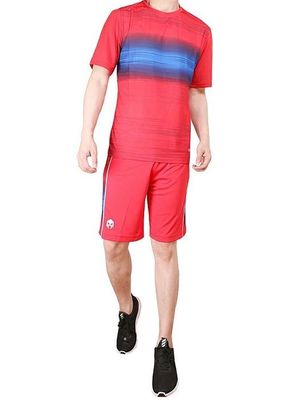 Desain baju dari apparel lokal MILLS Sports yang dijadikan template untuk jersey latihan baru Timnas Indonesia.