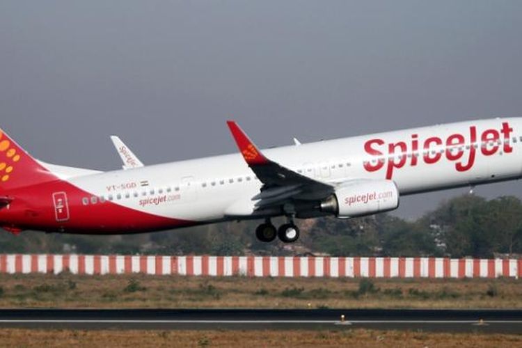 Maskapai penerbangan SpiceJet India.