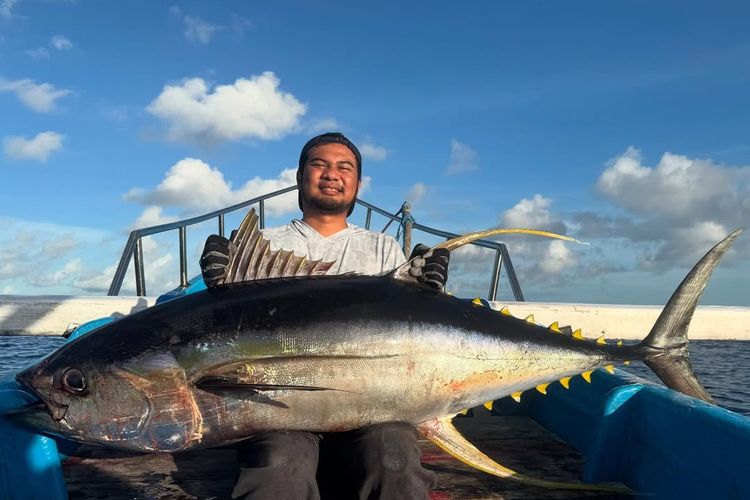 Melimpahnya Potensi Bahari Banyuwangi, Pemancing Girang Tangkap Yellowfin Tuna