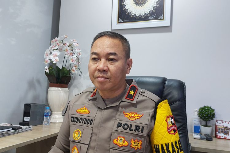 Kepala Biro Penerangan Masyarakat (Karo Penmas) Divisi Humas Polri Brigjen Trunoyudo Wisnu Andiko di kantornya, Mabes Polri, Jakarta, Rabu (17/1/2024).