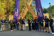 Dulux Percantik Area Sungai Winongo Yogyakarta dengan Lukisan Mural