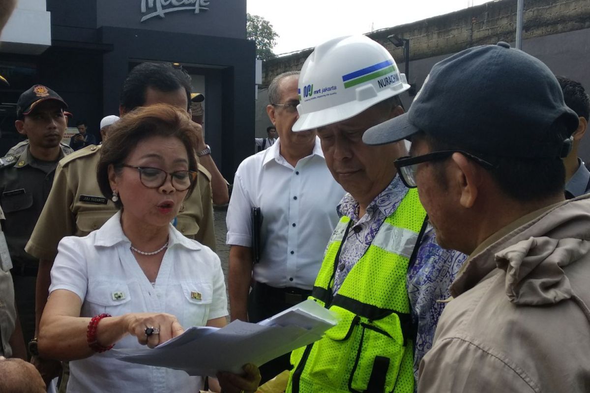 Winarsih Waluyo, pemilik gerai McDonalds di Jalan Fatmawati, Jumat (22/12/2017).