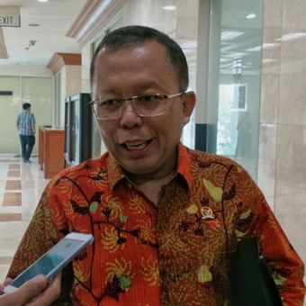 Sekjen PPP Arsul Sani saat ditemui di Kompleks Parlemen, Senayan, Jakarta, Kamis (29/3/2018).