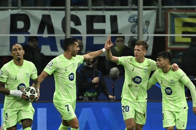 LIVE Inter Vs Barcelona 2-3, Barca "Remontada" Berkat Raphinha
