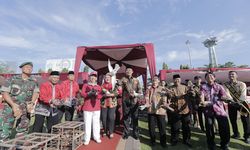 Sambut Ramadan, Ribuan Pelajar Padati Lapangan Simpang Lima Semarang 