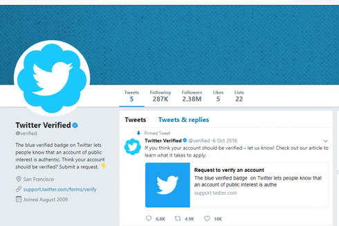 3 Bulan Dibuka, Pengajuan Centang Biru Twitter Kini Ditutup Lagi