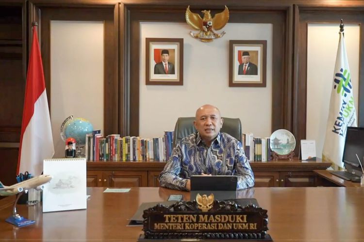 Menteri Koperasi dan Usaha Kecil Menengah (UKM), Teten Masduki.