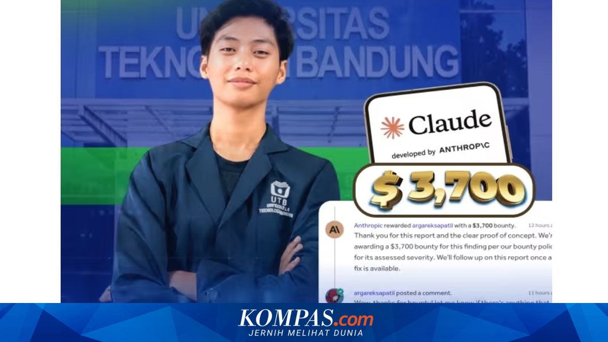 Cerita Arga, Mahasiswa Penerima KIP Kuliah Temukan Kerentanan Claude AI, Raih Hadiah 3.700 Dollar AS