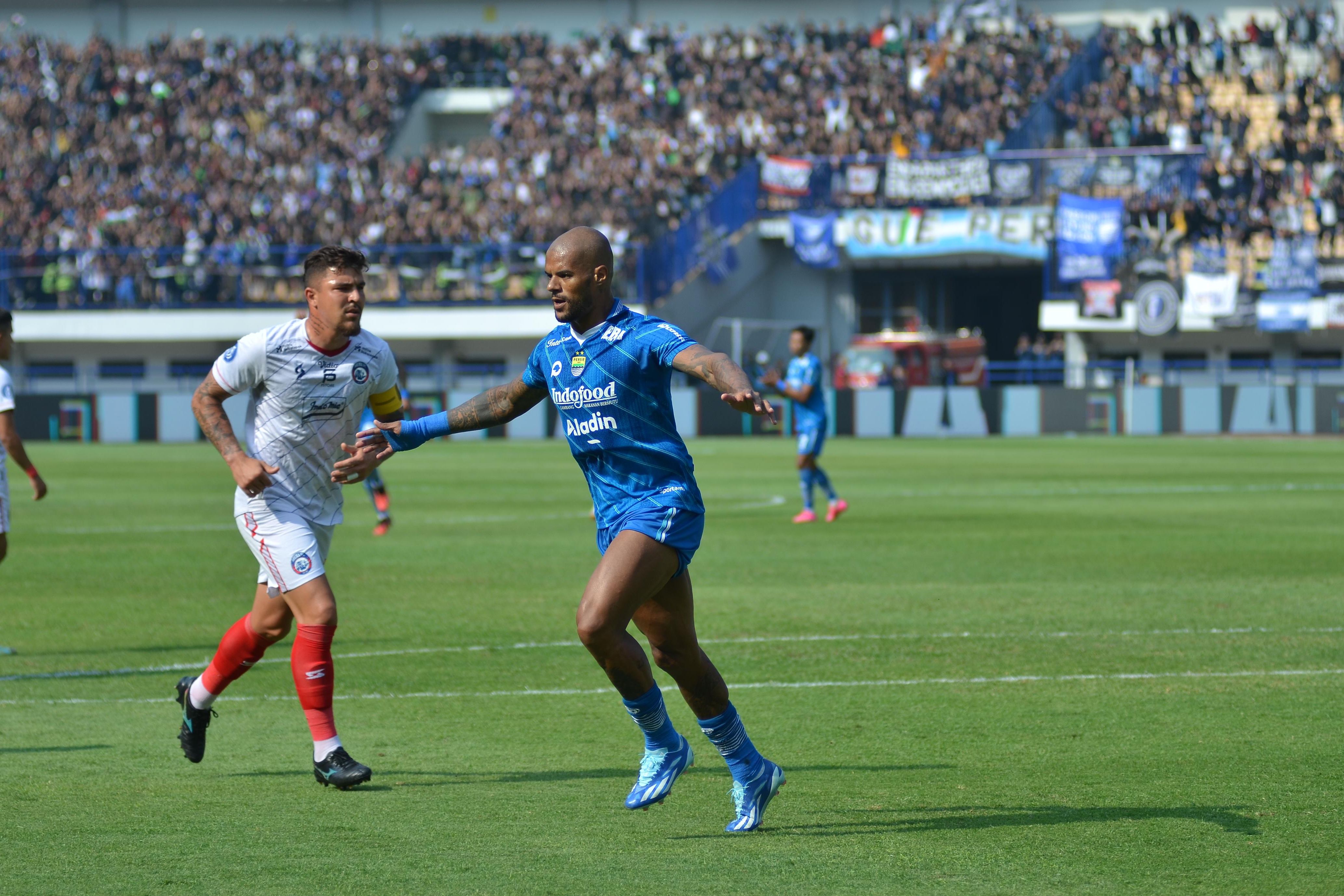 Hasil Persib Vs Arema FC: Parade 4 Gol, Laga Tuntas Tanpa Pemenang