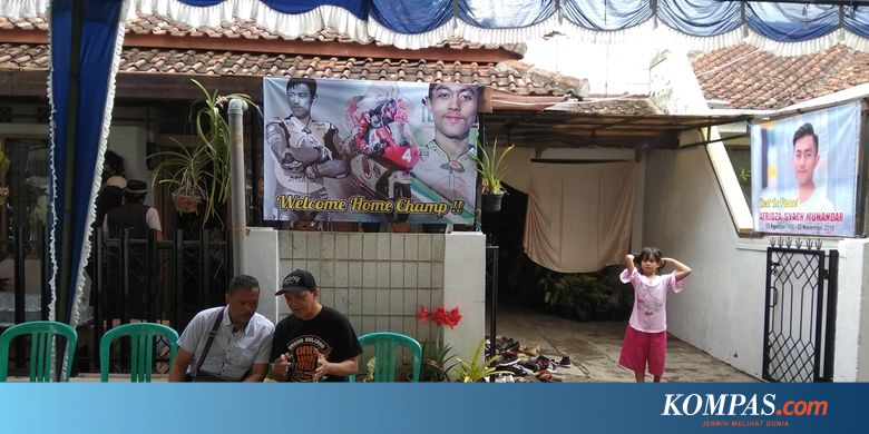 Pebalap Indonesia Afridza Munandar Dimakamkan di Tasikmalaya