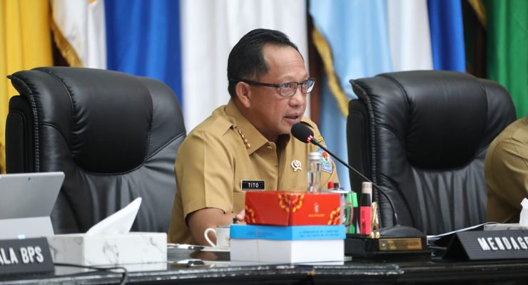 Mendagri Apresiasi Inflasi Nasional Terkendali 1,71 Persen, Kesuksesan Kerja Sama Pusat dan Daerah&nbsp;
