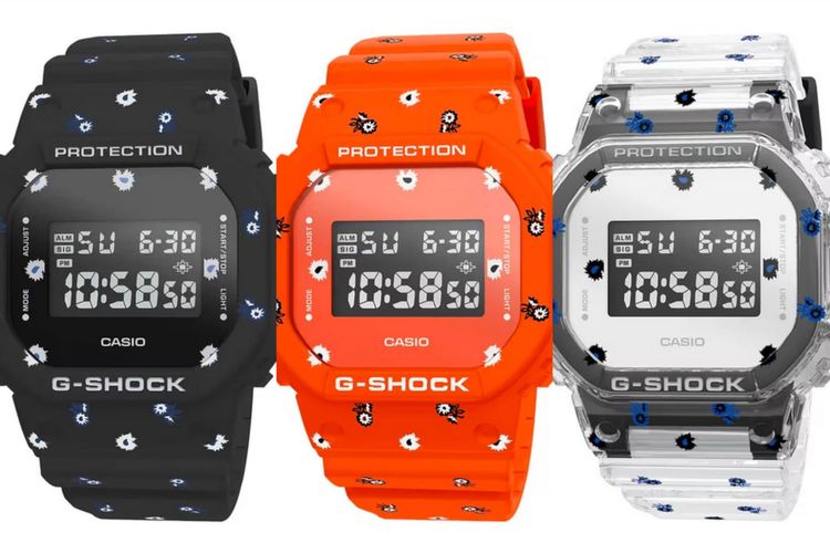 Tiga kreasi arloji hasil kolaborasi G-Shock x Noma t.d