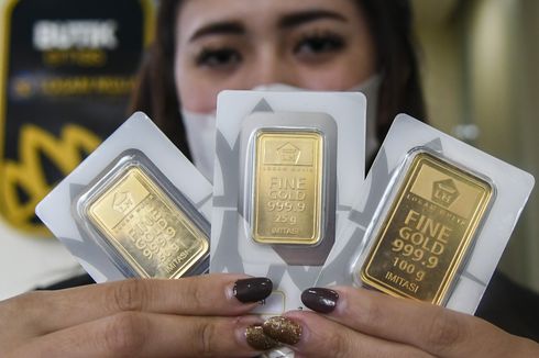 Rincian Harga Emas Hari Ini di Pegadaian, dari 0,5 Gram hingga 1 Kg