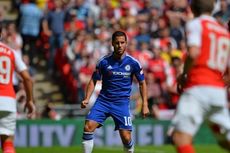 Gol Indah Chamberlain Antar Arsenal Ungguli Chelsea