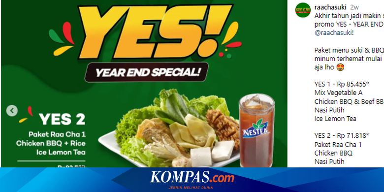 7 Promo Makanan Saat Natal 2023 dan Tahun Baru 2024, Ada Point Coffee