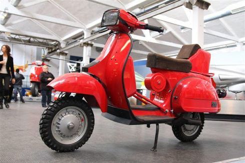 Vespa T5 Prototipe Rally, Super Rare Tersisa Satu di Dunia