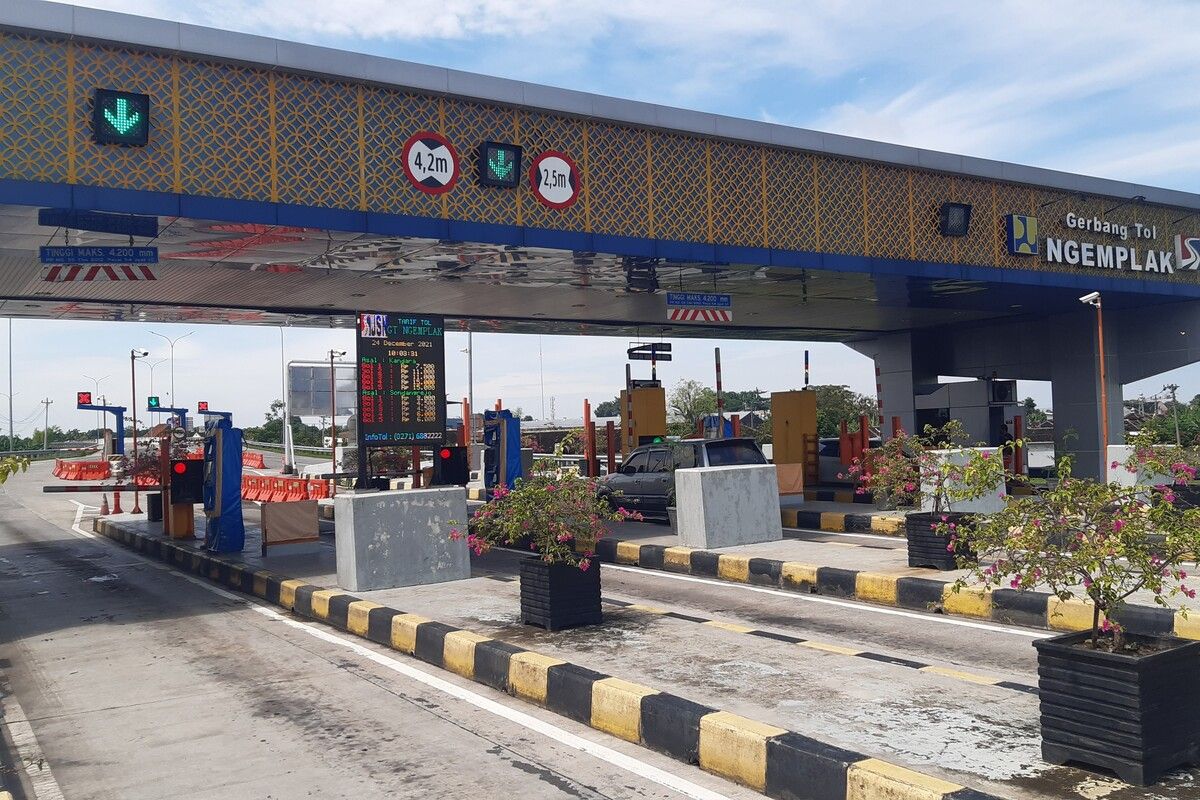 Ilustrasi tarif Tol Solo-Surabaya.