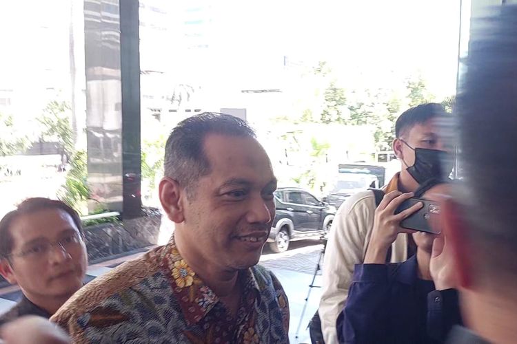 Maming tiba di Gedung Merah Putih KPK, Jakarta Selatan, Kamis (28/7/2022).